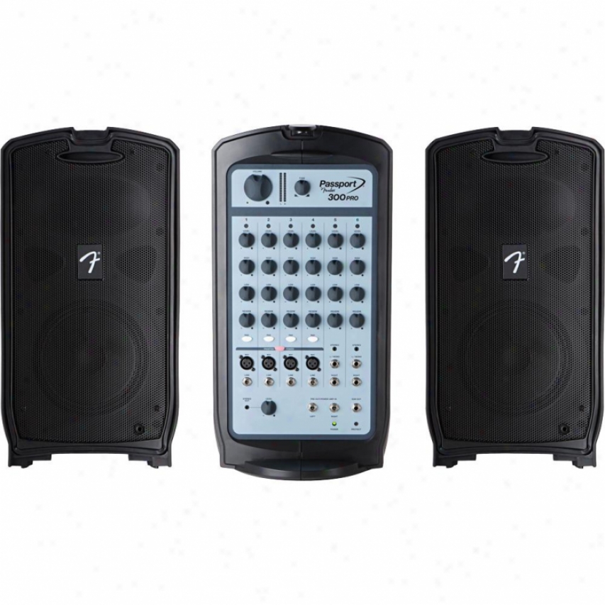 Fender&reg; 0694403000 Passport&reg; 300 Pro Portable Pa System 0694403000