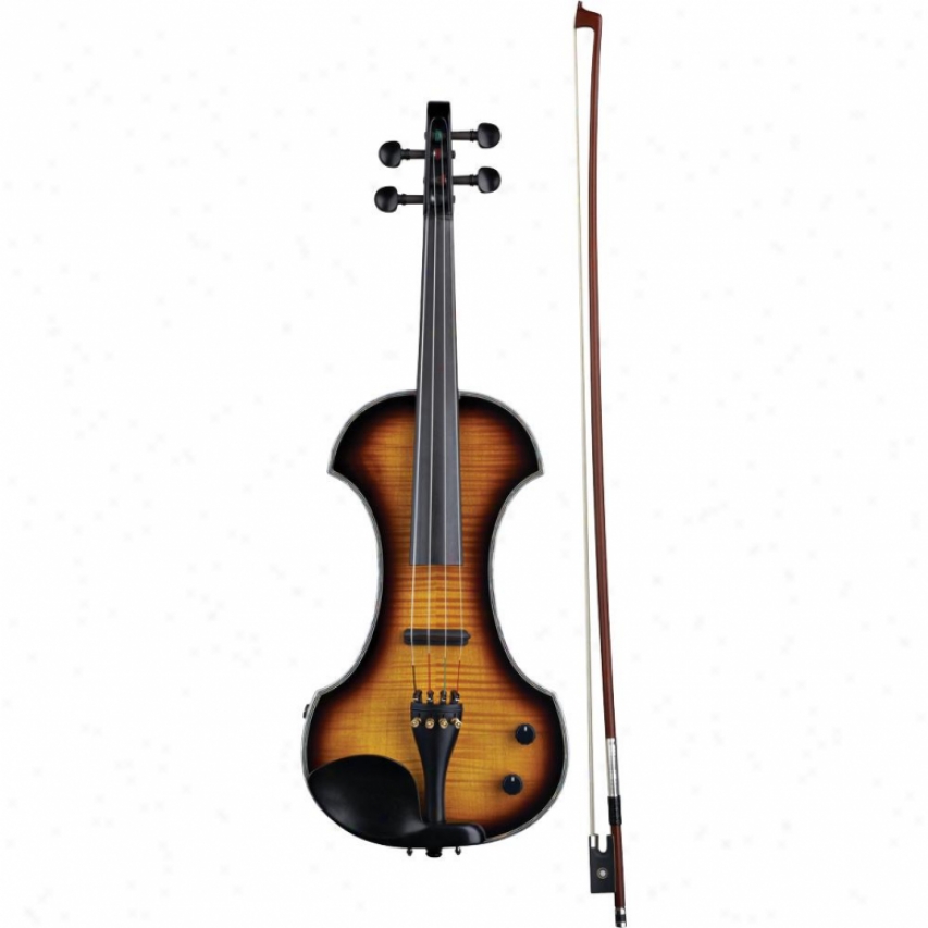 Fender&reg; 095-0030-232 Fv-33 Deluxe Electric Violin - Sunburst Ebony