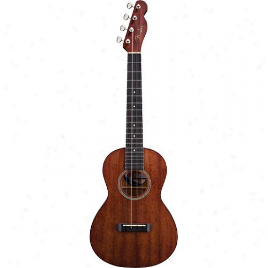 Fender&reg; 0955630021 Ukulele Hau'oli - Natural Fibish