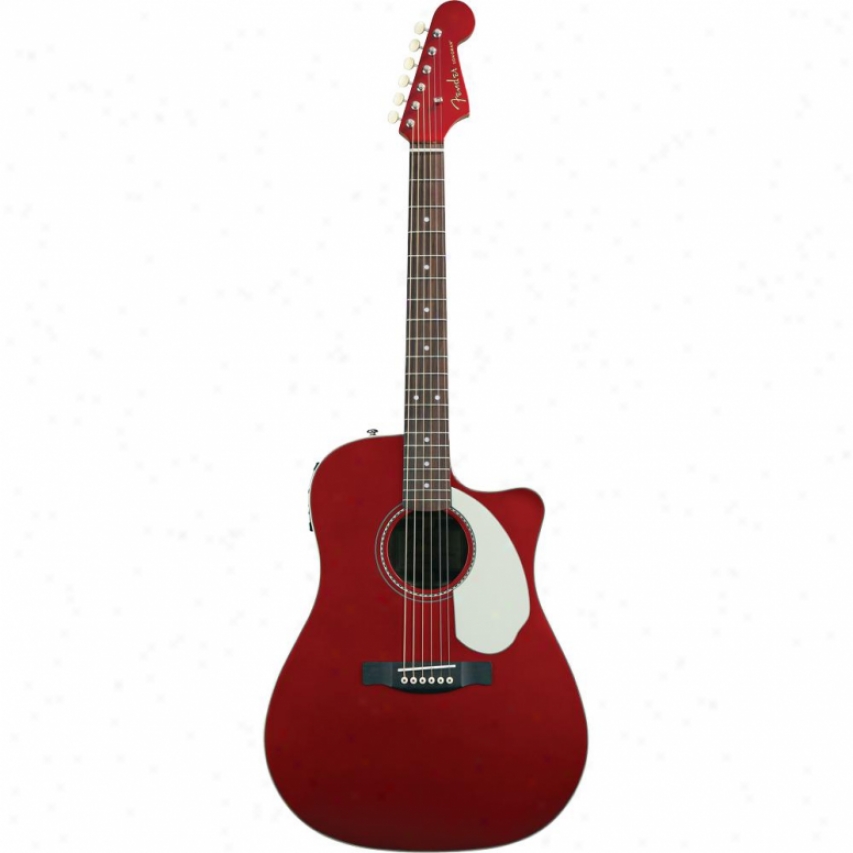 Fender&reg; 096-8026-009 Sonoran? California Acoustic Electric - Candy Apple Red