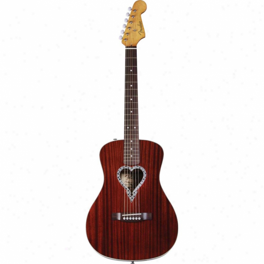 Fender&reg; 096-8325-021 Alkaline Trio Malibu Acoustic Guitar - Naturql