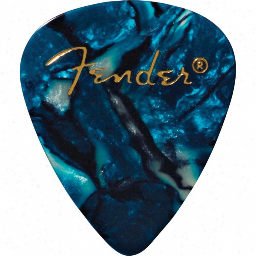 Fender&reg; 098-0351-908 Heavy Guitar Picks - Sea Turquoise