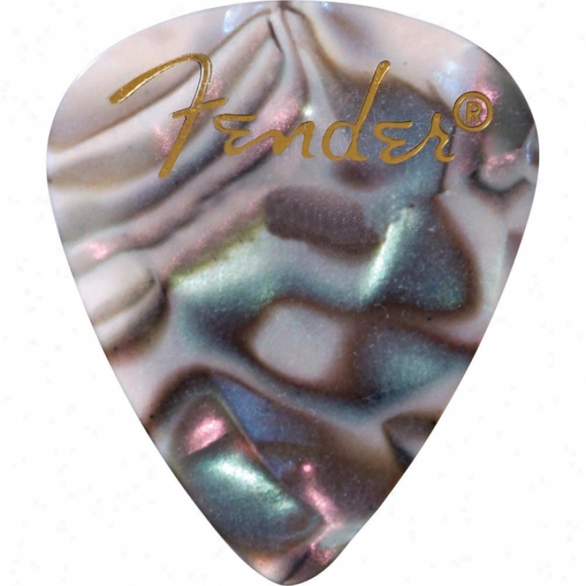 Fender&reg; 098-0351-957 Heavy Guitar Picks - Abalone