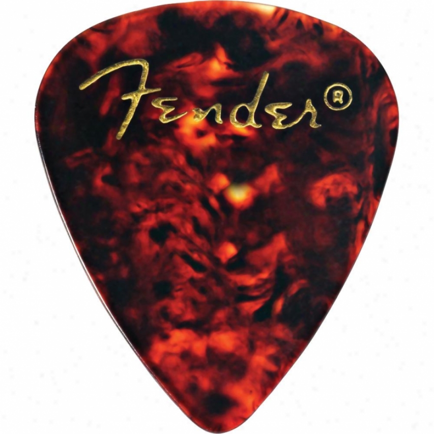 Fender&reg; 0980351700 351 Shape Classic Celluloid Thin Guitar Picks - 12 Pack