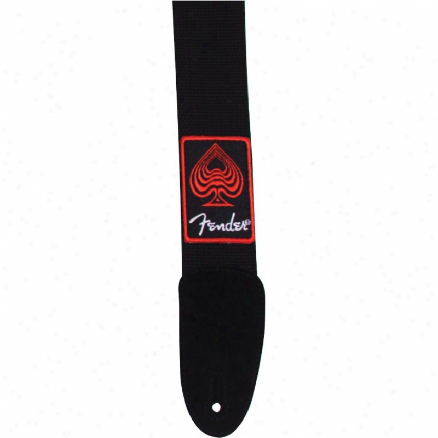 Fendrr&reg; 099-0672-008 "spad&equot; Guitar Strap - Black