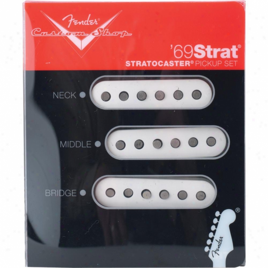 Fender&reg; 099-2114-000 Custom Shop 69 Stratocaster&reg; Pickups - Set Of 3