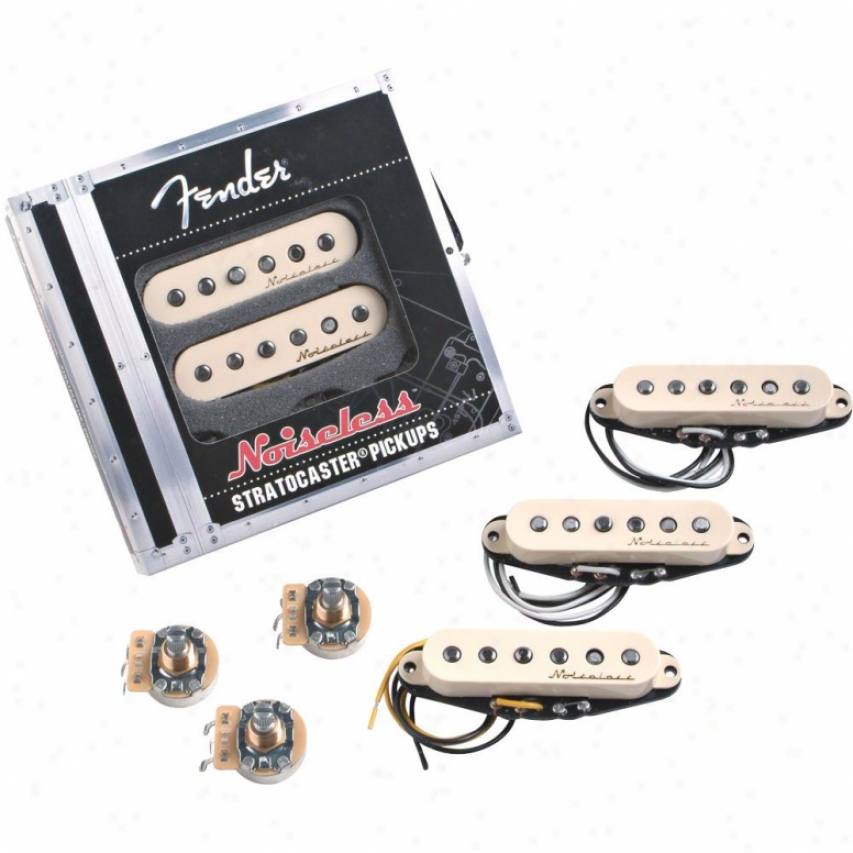 Fender&reg; 099-2115-000 Vintage Noiseless Stratocaster &reg; Pickups - Set Of 3