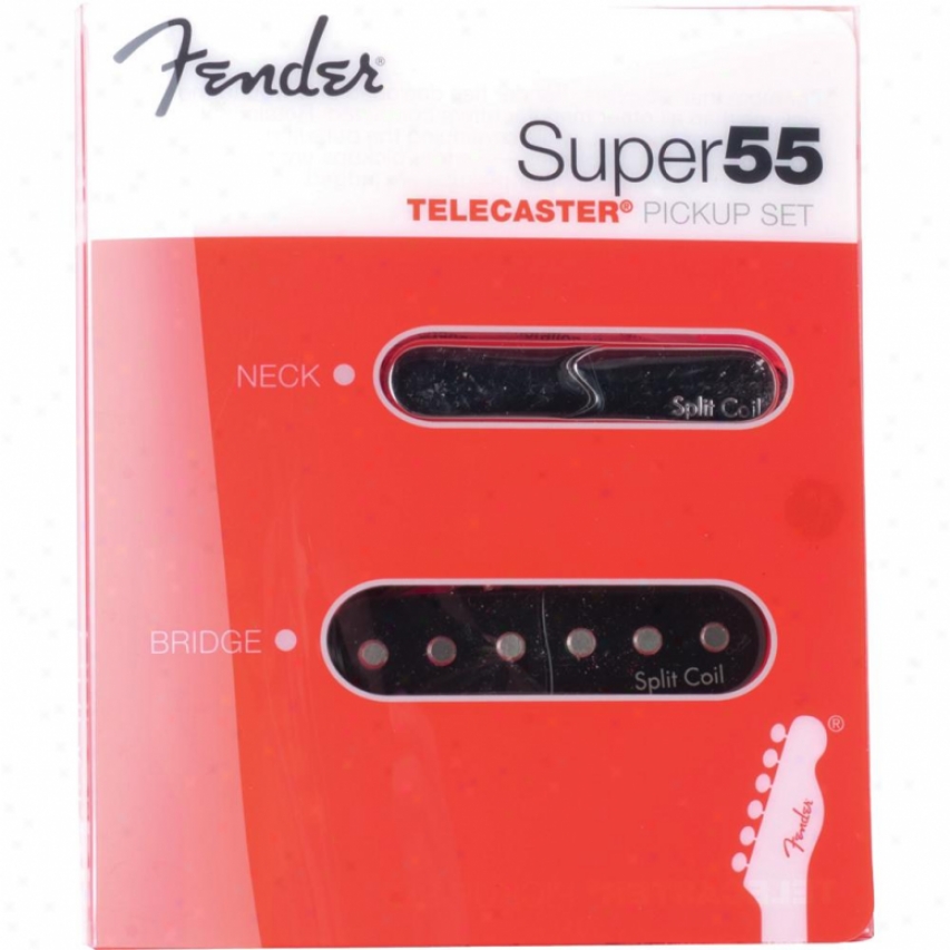 Fender&reg; 099-2212-001 Super 55 Split Coil Telecastdr&reg; Pickups - Set Of 2