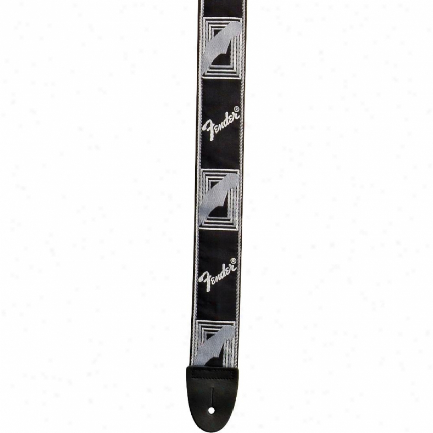 Fender&reg; 0990681543 2" Jacquard Monogrammed Guitar Strap