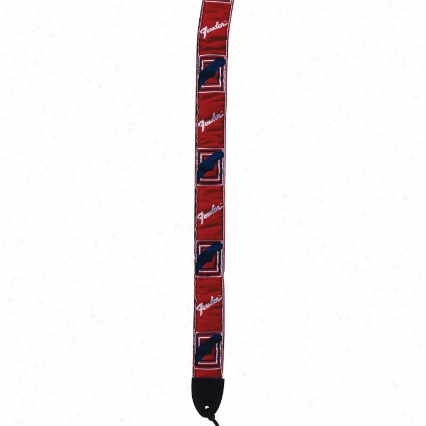 Fender&reg; 0990682000 2" Jacquard Monogrammed Guitar Strap