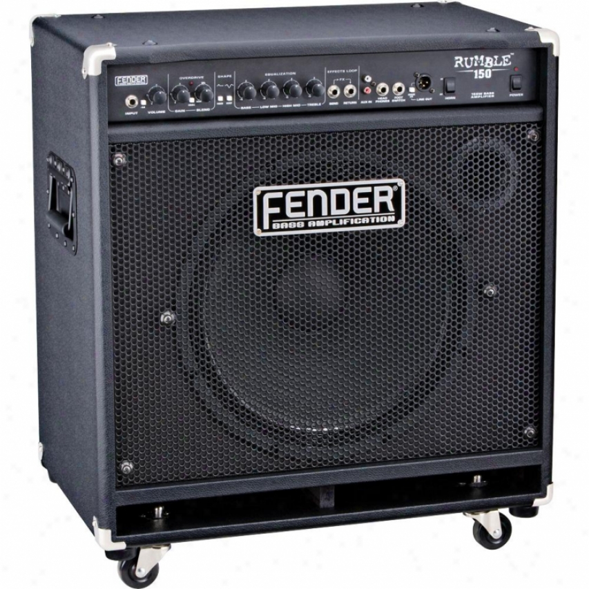 Fender&reg; 231-5600-020 Rumble&#153; 150 Combo 150-watt Bass Amplifier - Black