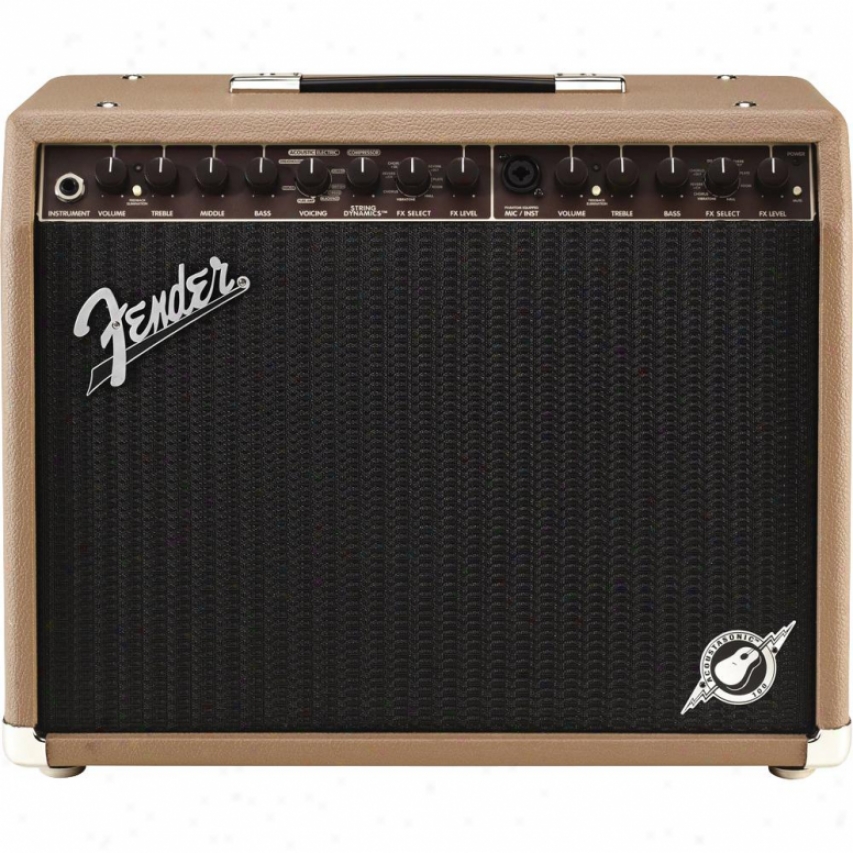 Fender&reg; Acohstasonic 100 Acoustic Guitar Amplifier - 100 Watts, 1x8-inch