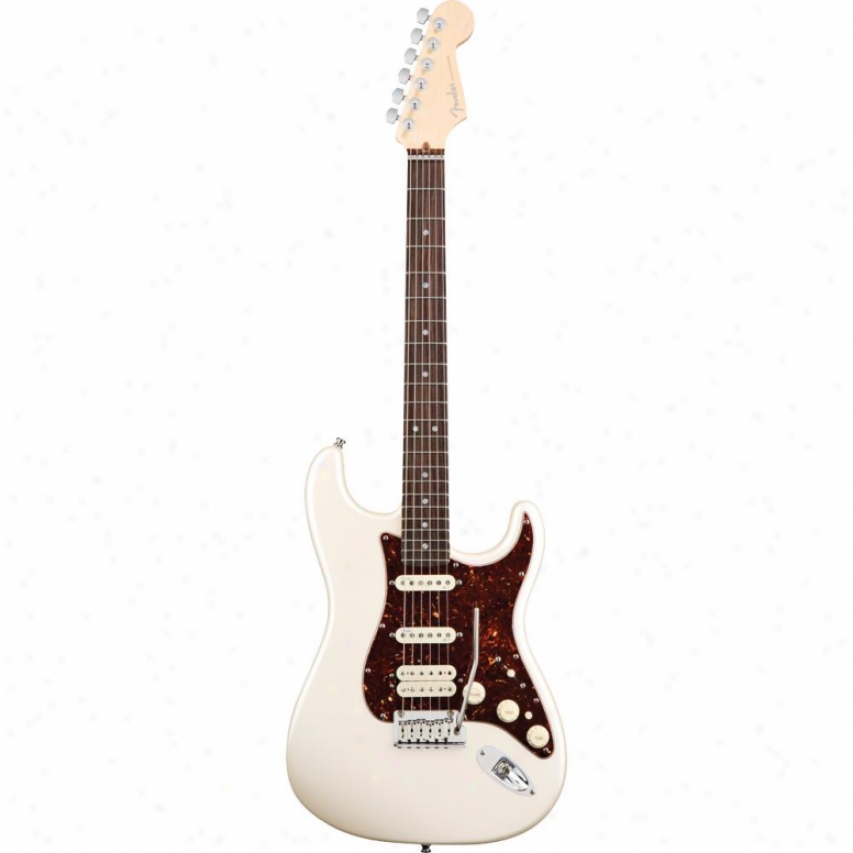 Frnder&reg; American Deluxe Stratocaster Hss Rosewood Guitar - Olympic White