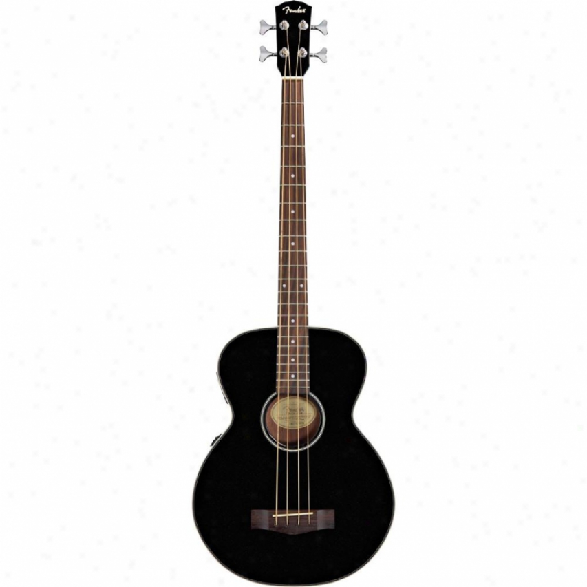 Fender&reg; Bg-31 Acoustic Bass Guitar - Metallic Black - 095-3100-075