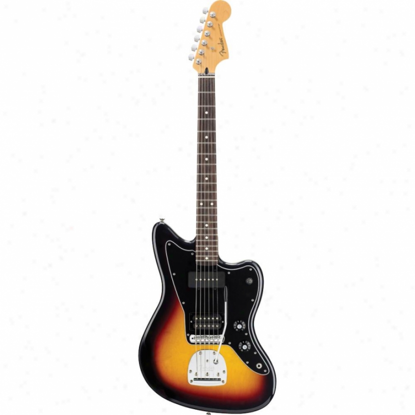 Fender&reg; Blacktop Jazzmaster&reg; Hs Electric Guitar - 3-color Sunburst