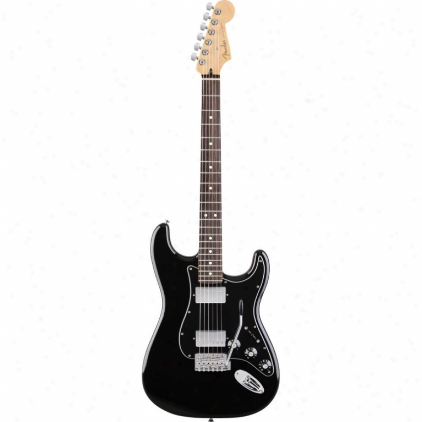 Fender&reg; Blacktop Stratocaster&reg; Hh Electric Guitar - Black