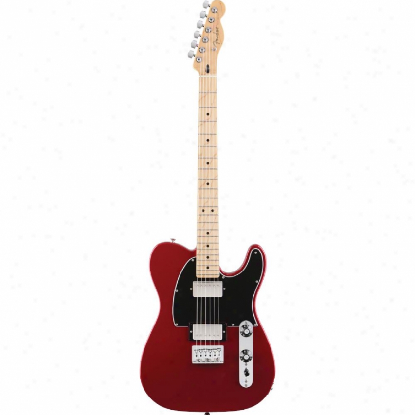 Fender&reg; Blacktop Telecaster&reg; Hh Electric Guitar - Candy Apple Red