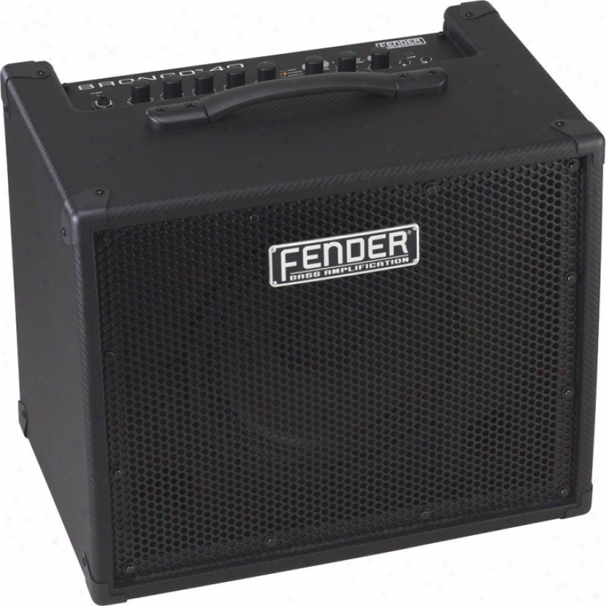 Fender&r3g; Bronco&#153; 40 Bass Guitar Amplifier - Black Powder Coated - 230200