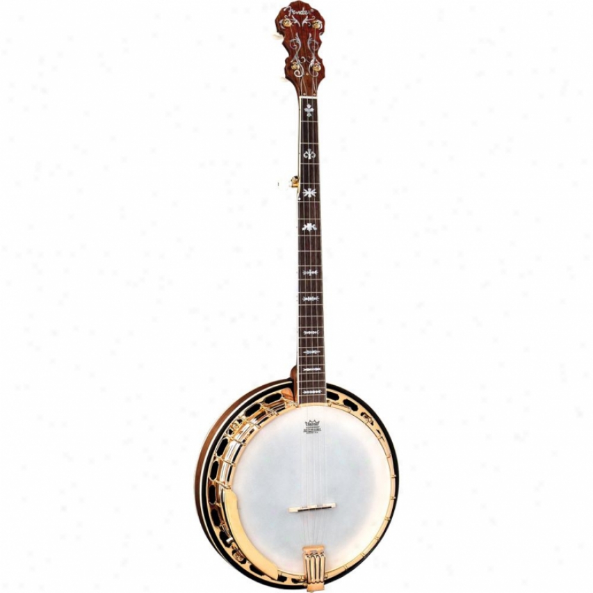 Fender&reg; Fb-59 Banjo - Natural Walnut - 095-5900-221