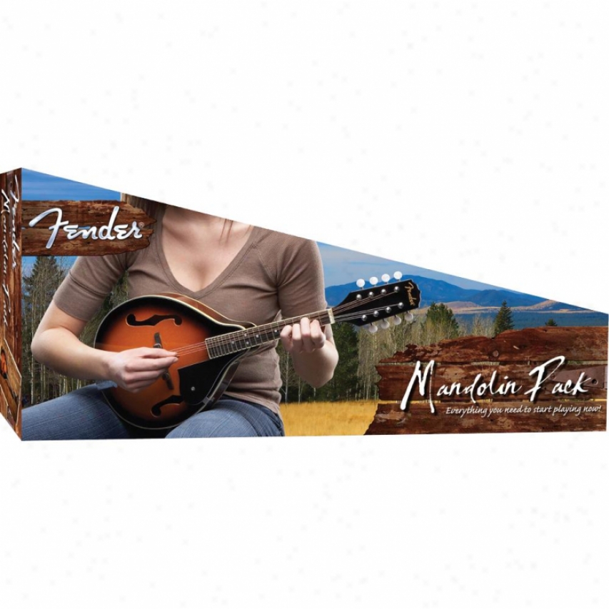 Fender&reg; Fm-00 Mandolin Pack - Sunburst - 097-9507-021