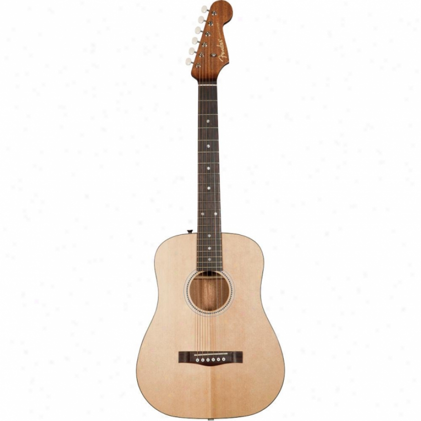 Fender&reg; Newporter Traveler Guitar - Natural - 096-8029-021