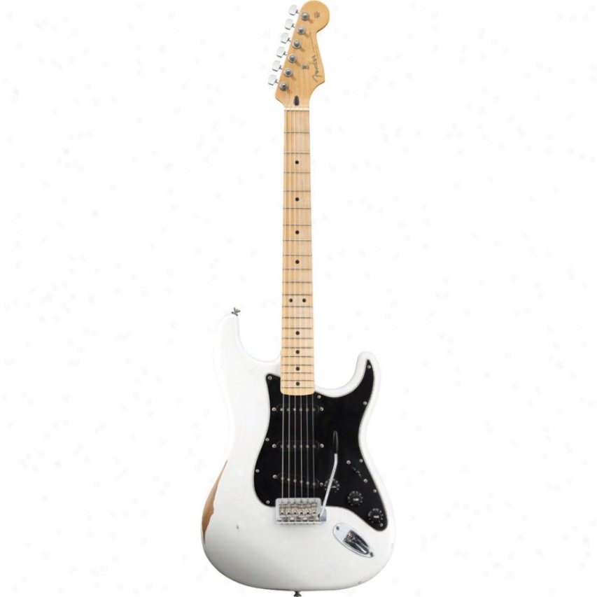 Fender&reg; Road Worn Player Stratocaster&reg; Guitar - Olymmpic White - 013-1062