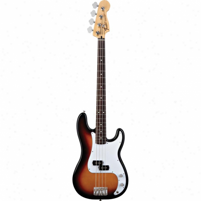 Fender&reg; Standard Precision Bass&reg; Guitar - Brown Sunburs Rosewood