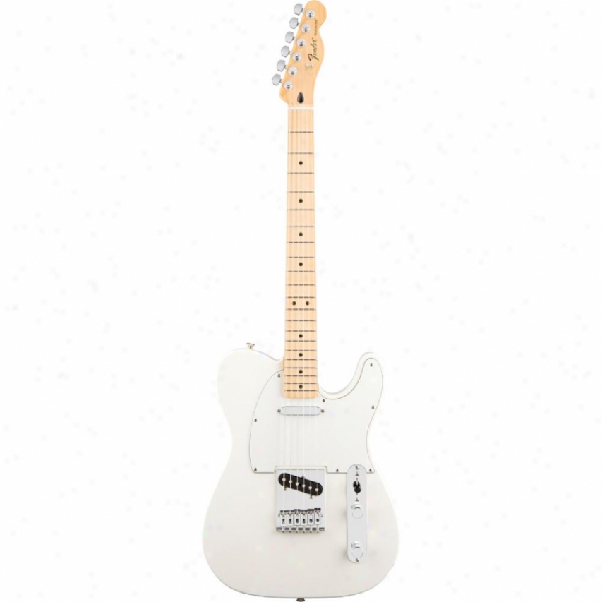 Fender&reg; Standard Telecaster&reg; Electric Guitar - Arctic White Maple