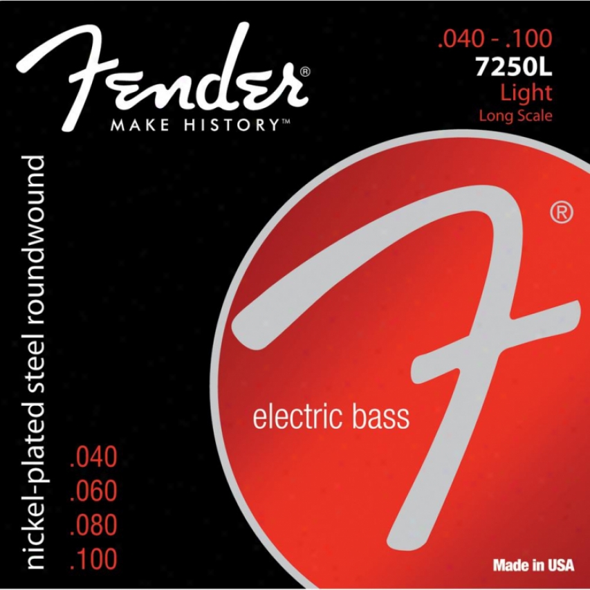 Fender&reg; Super 7250l 40-100 Bass Guitar Strings