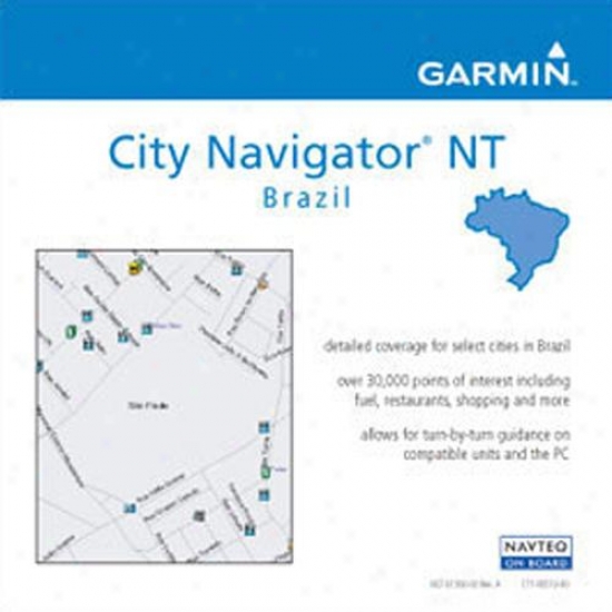 Garmib 010-10759-00 City Navigator Nt Brazil Microsd Memory Card