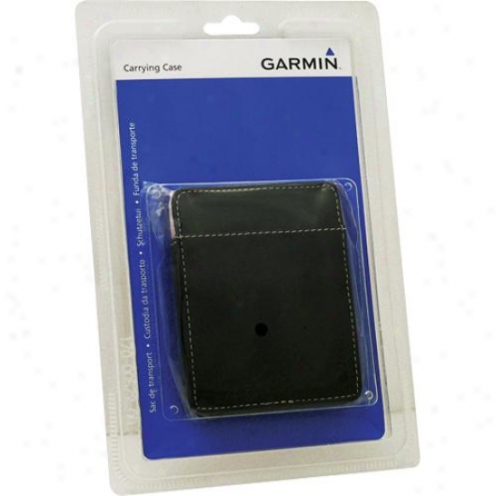 Garmin 010-10936-01 Nuvi Soft Black Carrying Case With Pink Lining