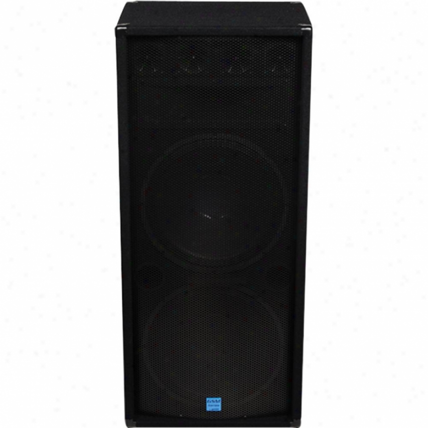 Gemini Gsm-3250 Dual 15" Loudspeaker