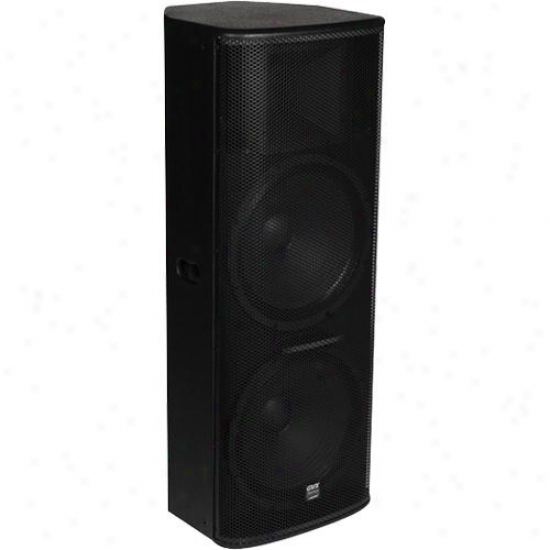 Gemini Gvx-215 2-way Pasdive Speaker - Black Acrylic Lacquer