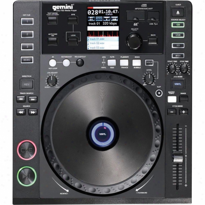 The twins Media Player Mp3/aac/aiff/wav/usb Cdj700