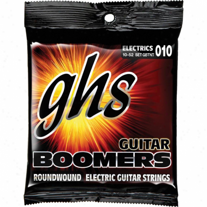 Ghs Strings Boomers Electric Guitar Strings - Gbtnt