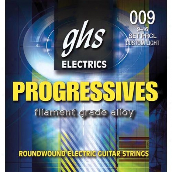 Ghs Strings Progressives Electric Guitar Strings - Pfcl