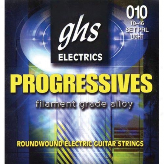 Ghs Strings Progressives Strings For Electric Guitar - Prl