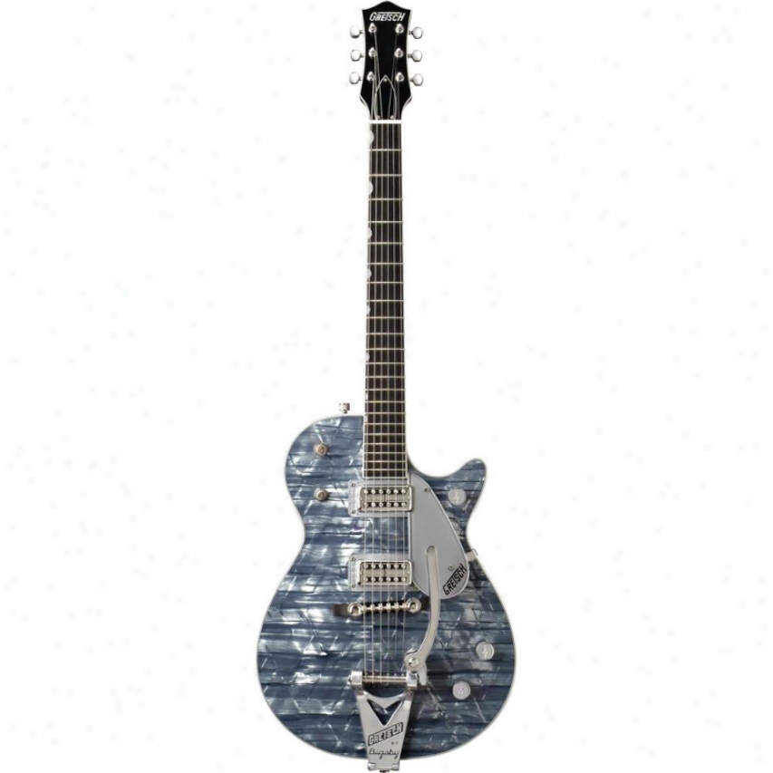 Gretsch&reg; Guitars G6129t Sparkle Jet Electric Guitar - Light Blue Pearl