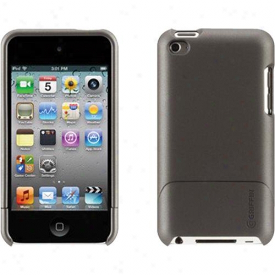 Griffin Technology Outfit Ice Case For Ipod Touch 4g - Gun-metal