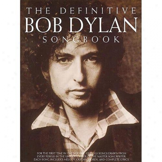 Hal Leonard 14033233 The Definitive Bob Dylan