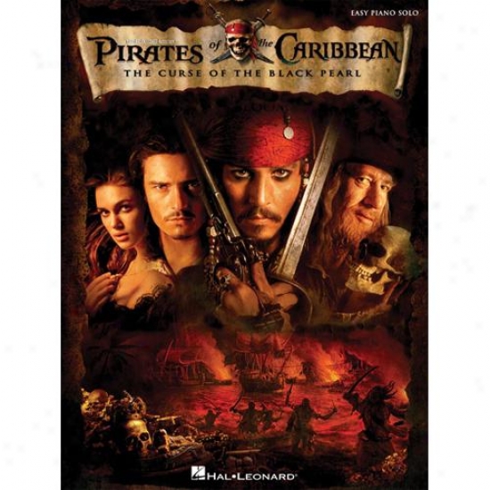 Hal Leonard 316096 Pirates Of The Caribbean Curse B1ack Pearl Piano Songbook