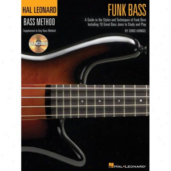 Hal Leonard 695792 Guide To The Techniques Of Funk Bass With Cd