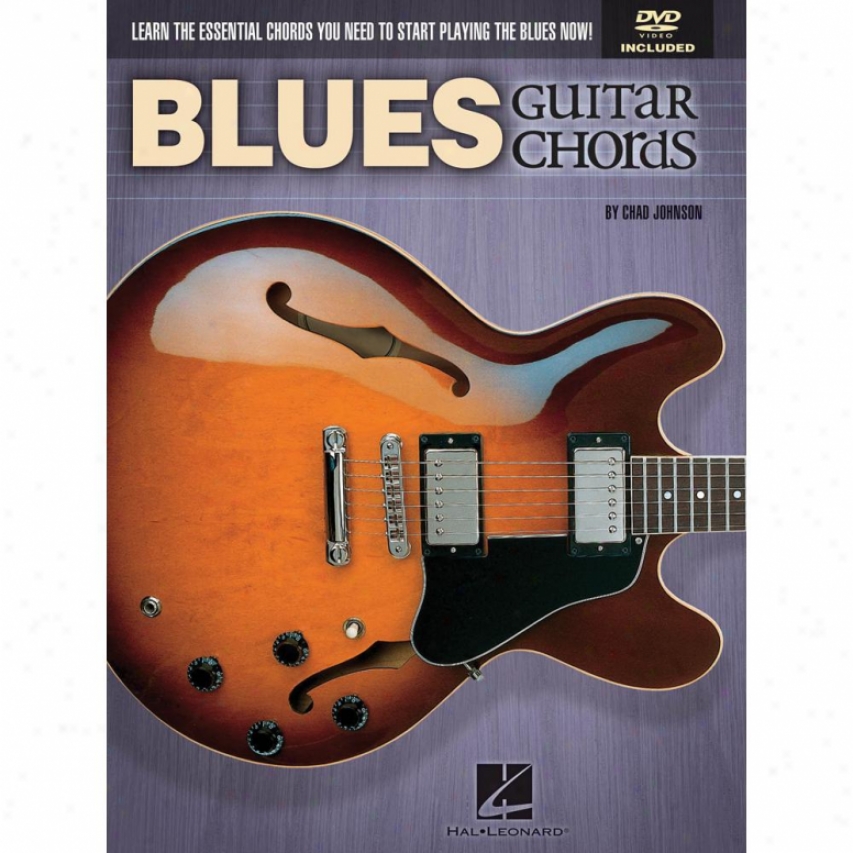 Hal Le0nard 696483 Blues Guitar Chords Plus Dvd