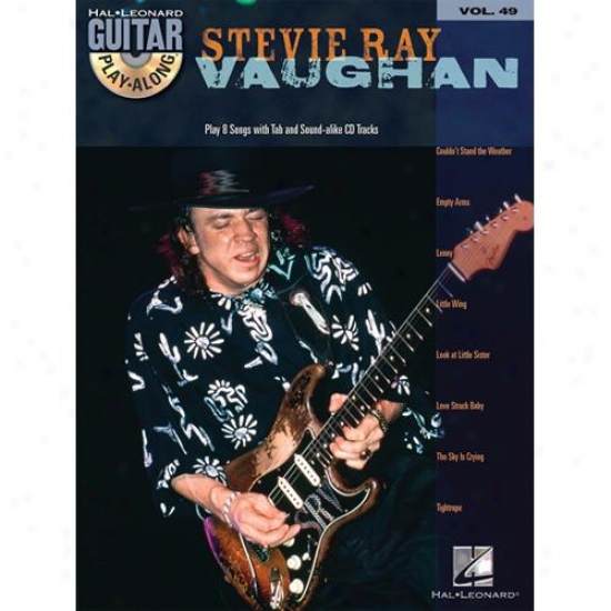 Hal Leonard 699725 Stevie Ray Vaughn Guitar Play Along Vol 49 With Cd