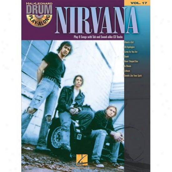 Hal Leonard 70027 Nirvana Drum Play Along Vol 17 With Cd