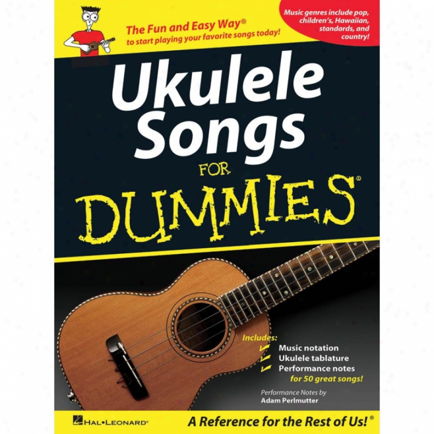 Hal Leonard 701718 Ukulele Sonhs For Dummies