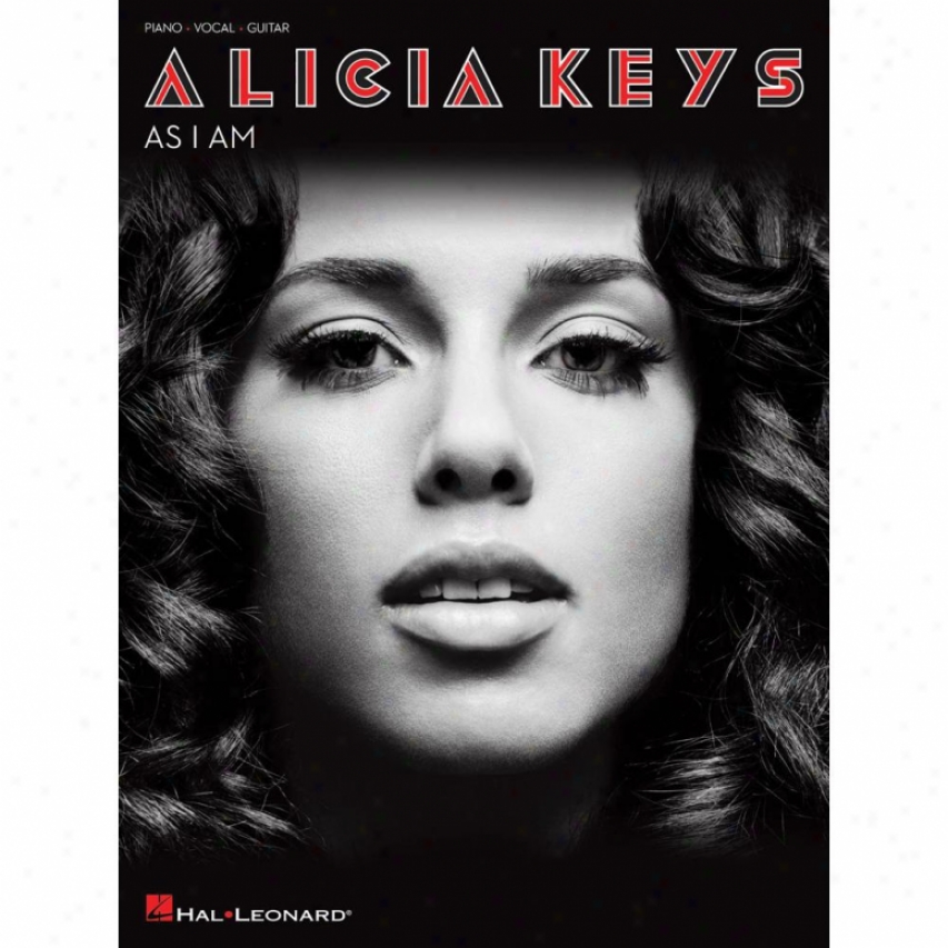 Hal Leonard Alicia Keys - As I Am - Piano/voocal/guitar Artist Songbook