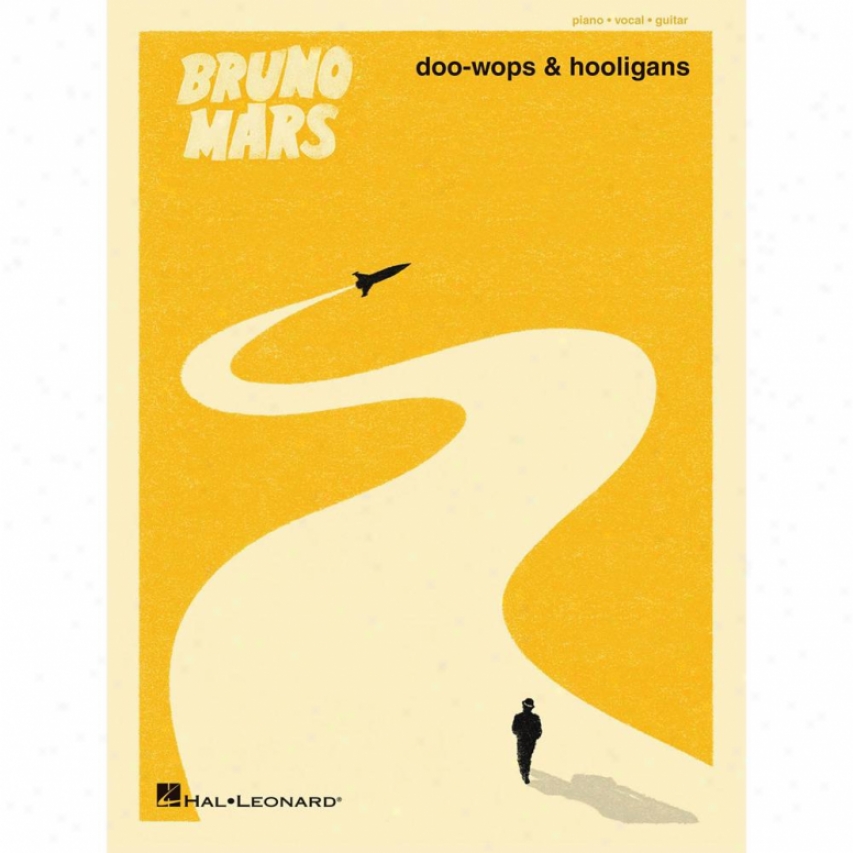 Hal Leonard Bruno Mars - Doo-wops & Hooligans - Piano/vocal/guitar Songbook