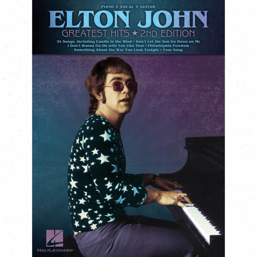 Hal Leonard Elton John - Greatest Hits, 2nd Edition Songbook - Hl 00308114