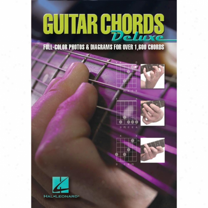 Hal Leonard Guitar Chords Deluxe Book - Hl 00695825